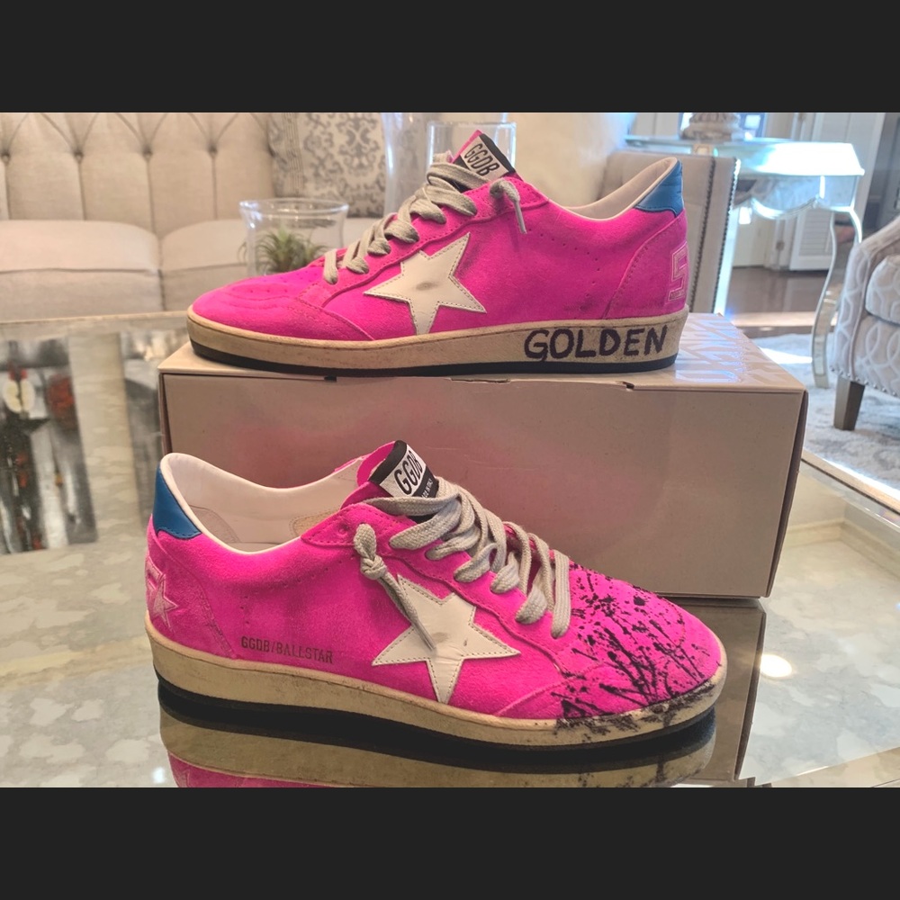 Hot pink ballstars size 39